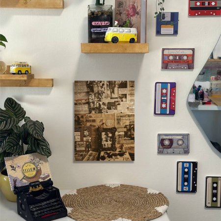 لوحة جدار قديم