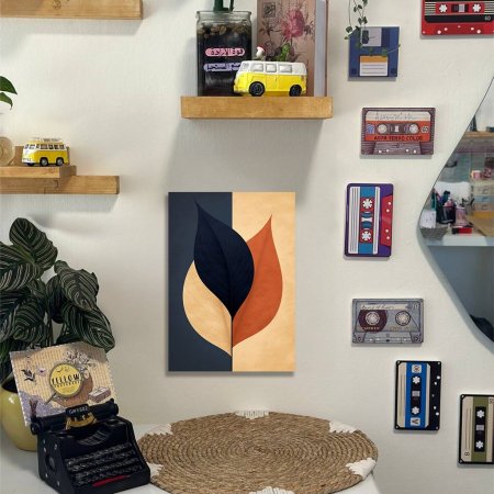 لوحة ديكور لون بني وبيج