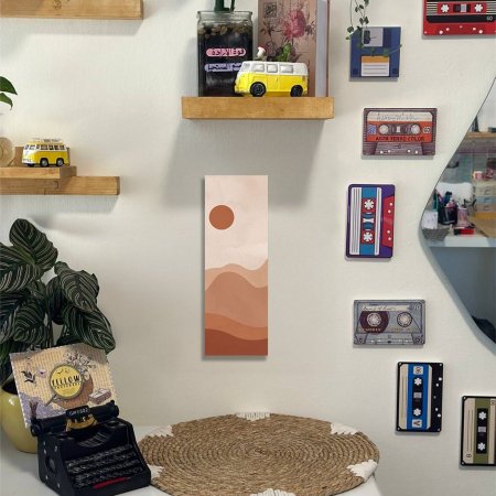 لوحة ديكور لون بني وبيج