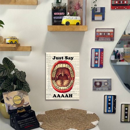 لوح just say aaaah