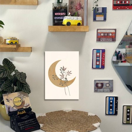 لوحة ديكور لون بني وبيج