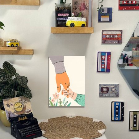 لوحة يد ابي