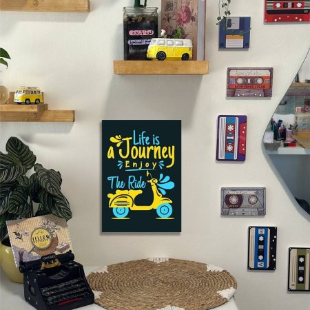 لوحة LIFE IS JOURNEY