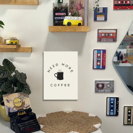 لوحة NEED MORE COFFEE
