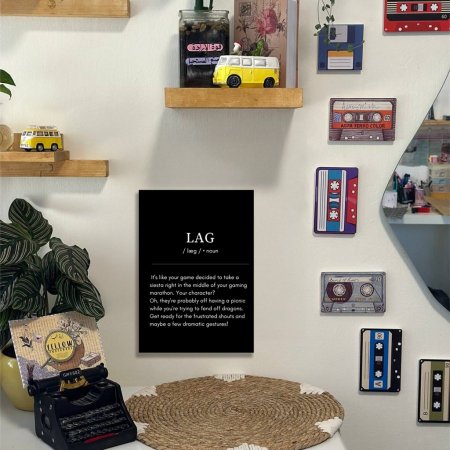 لوحة ( LAG )