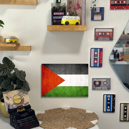لوحة علم فلسطين