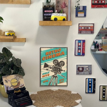 لوحة retro cinema