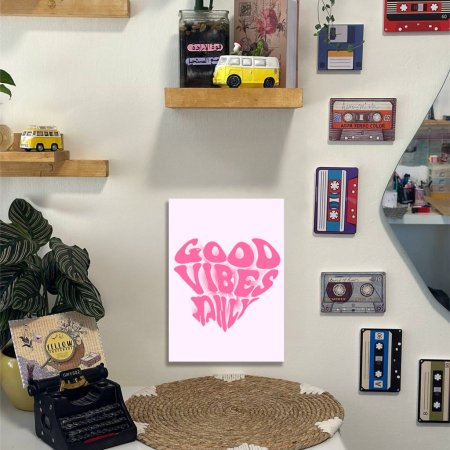 لوحة good vibes