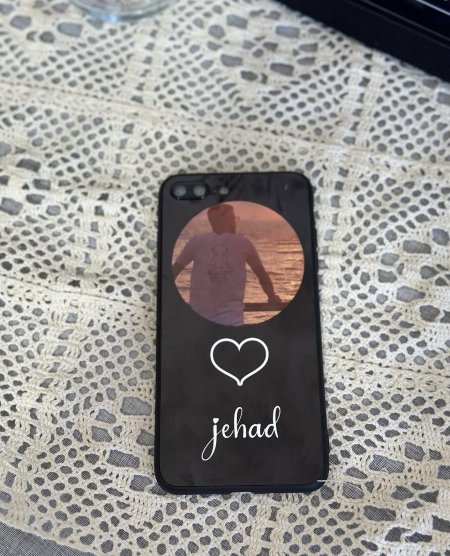 كڤر صورة دائرية مع اسم