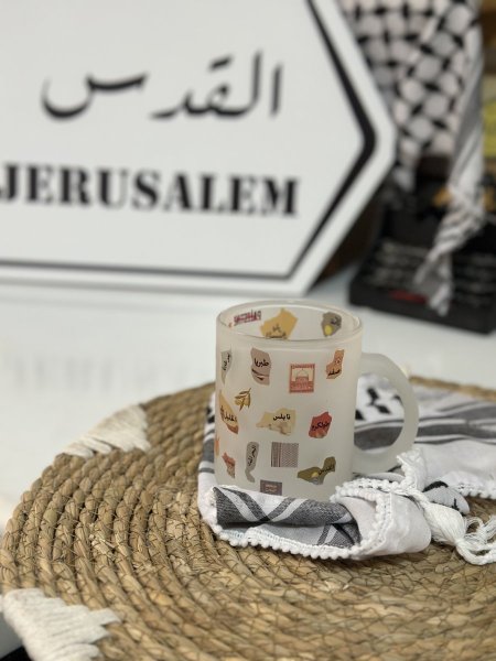 كوب خريطة البلاد