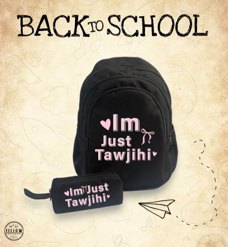 شنطة im just tawjehe